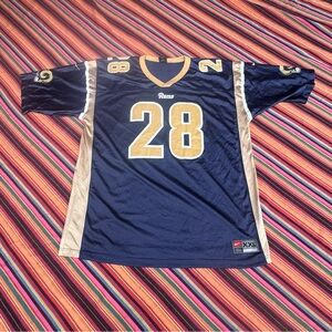 Vintage 2006 Marshall Faulk St. Louis Rams Nike Jersey XXL